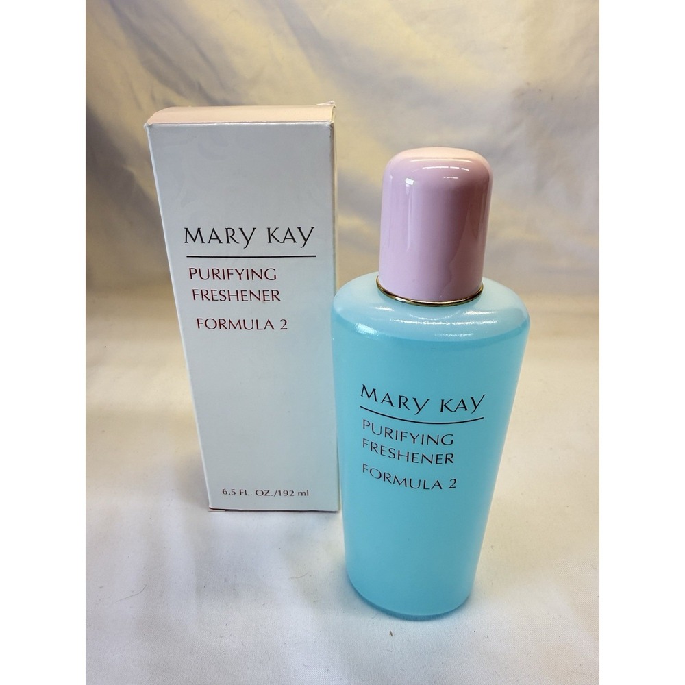 Mary Kay Purifying Freshener Formula 2 New 6.5oz. Discontinued + Free Sample